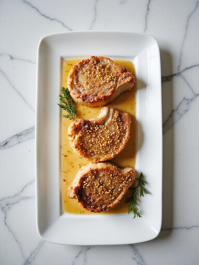 crispy breaded pork chops