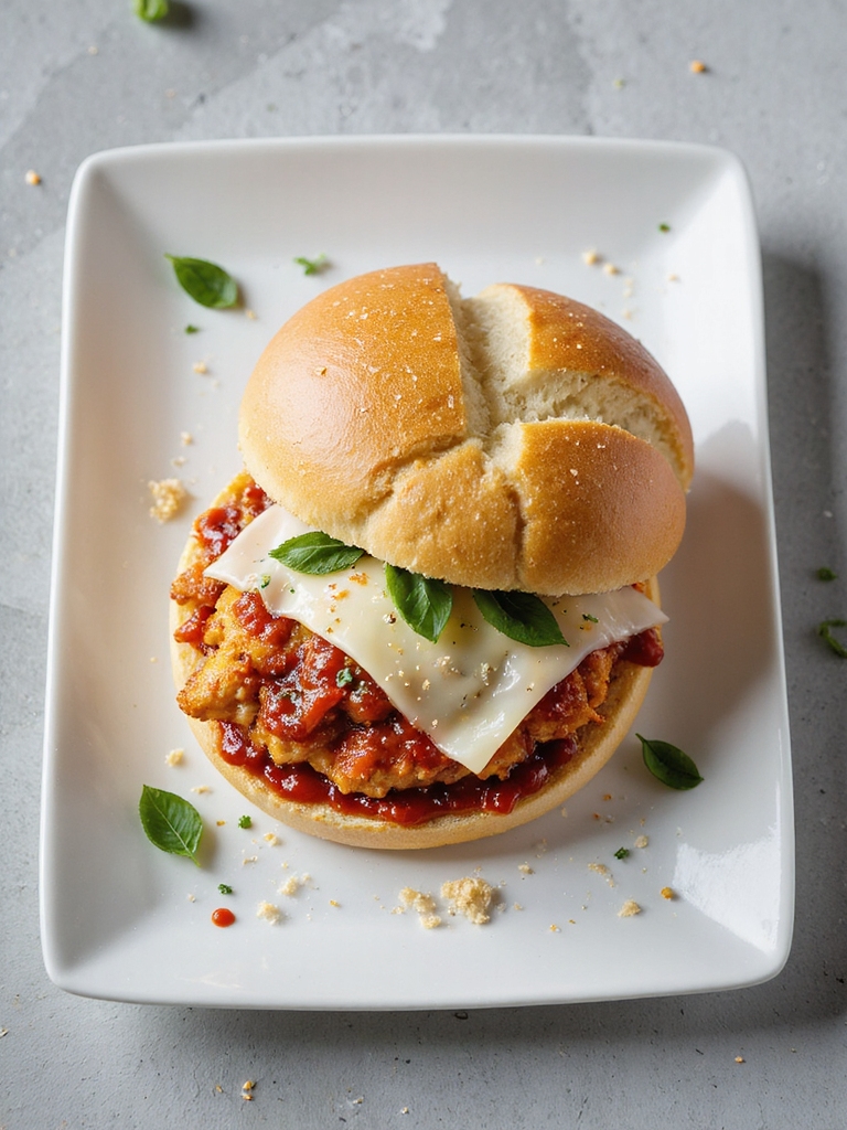 crispy cheesy chicken sandwich