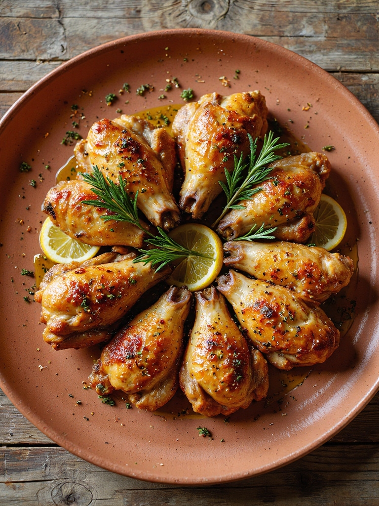 crispy juicy turkey wings