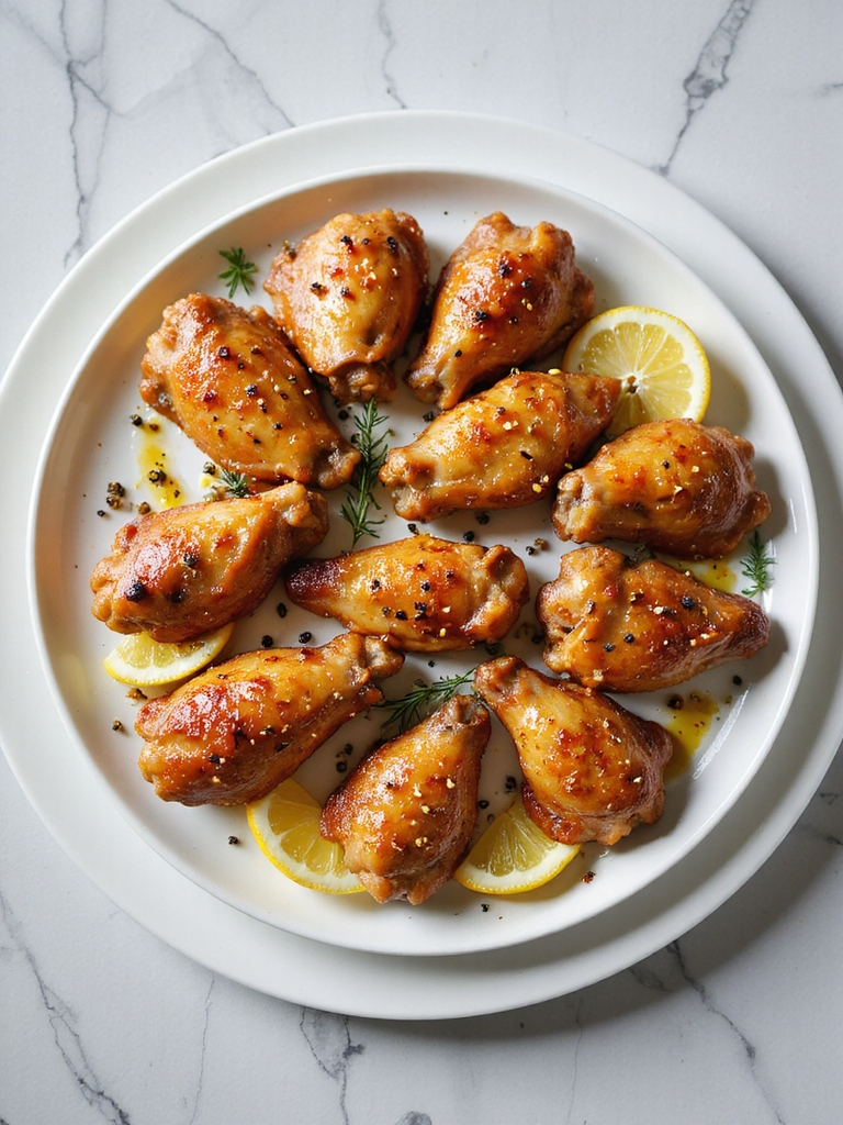 crispy lemon pepper wings