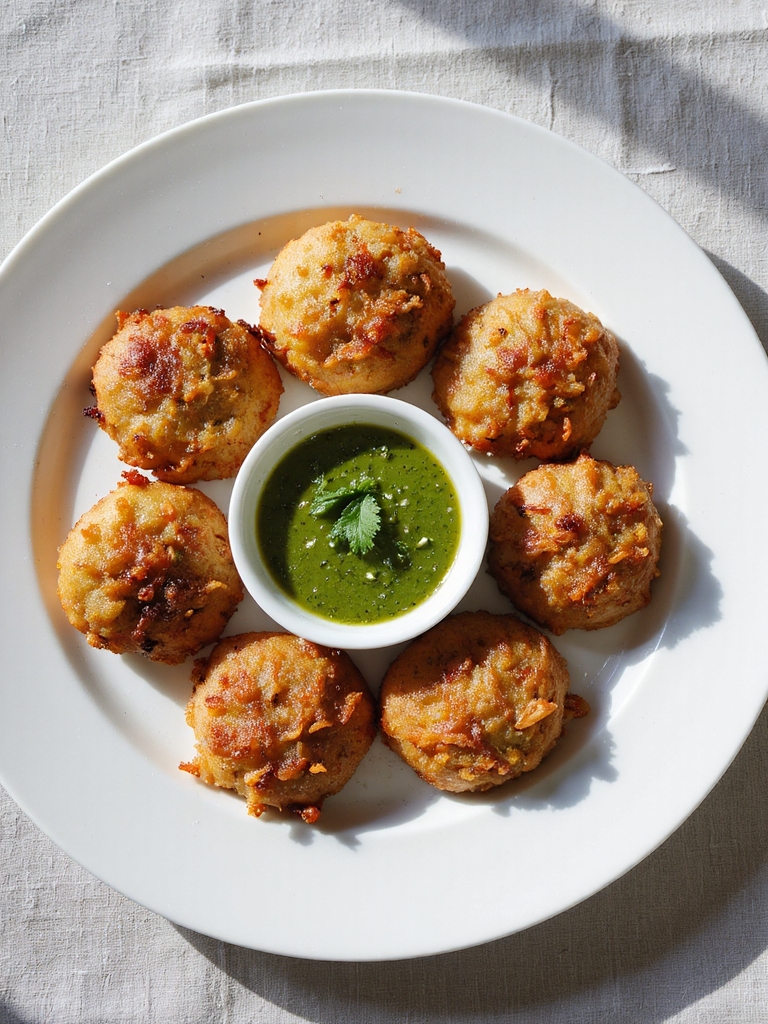 crispy onion fritters recipe