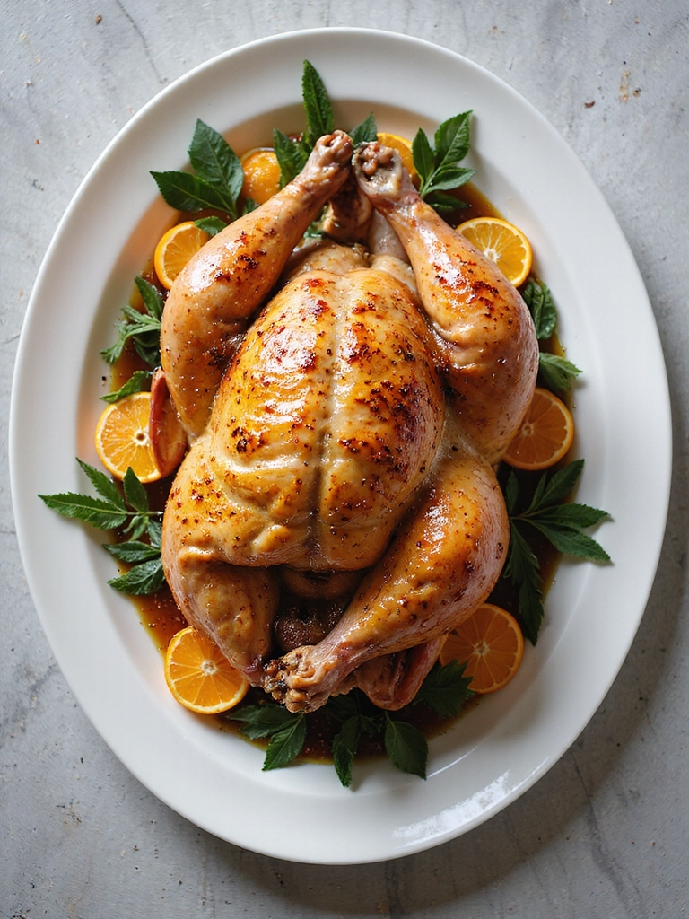 crispy roasted turkey skin