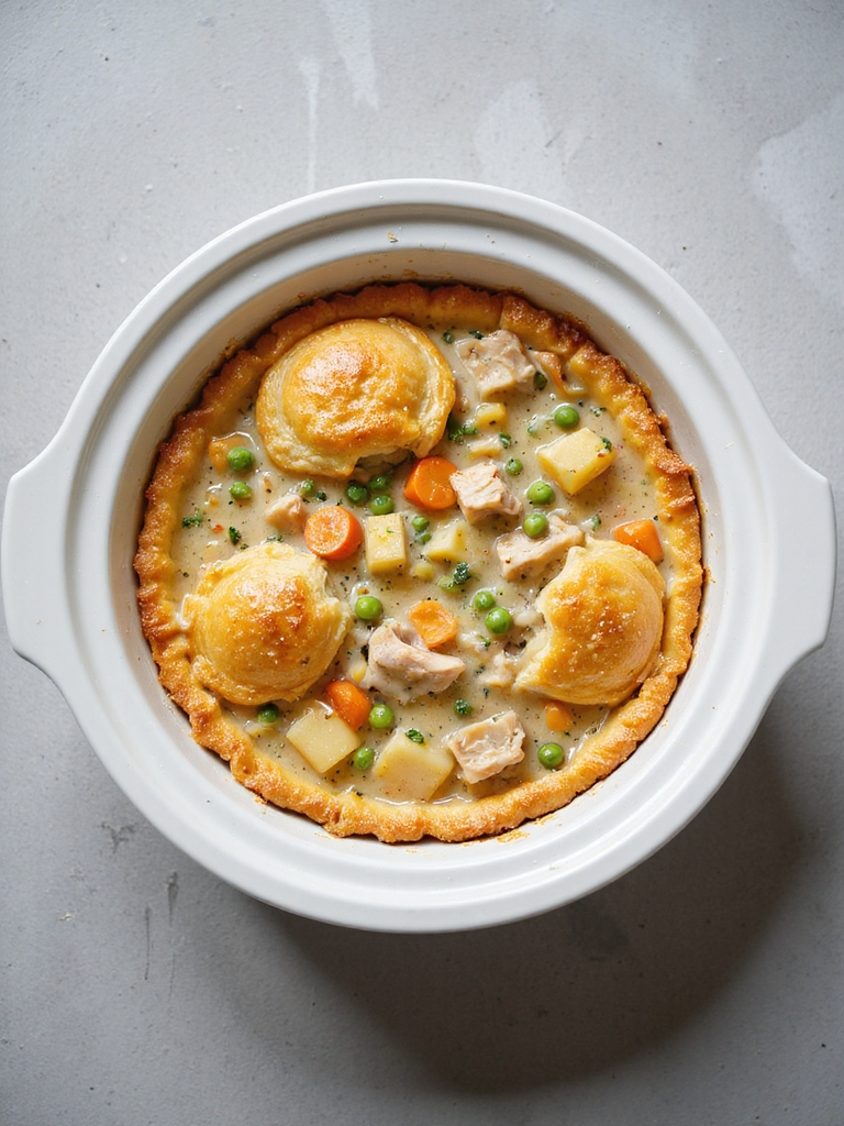 crockpot chicken pot pie tips