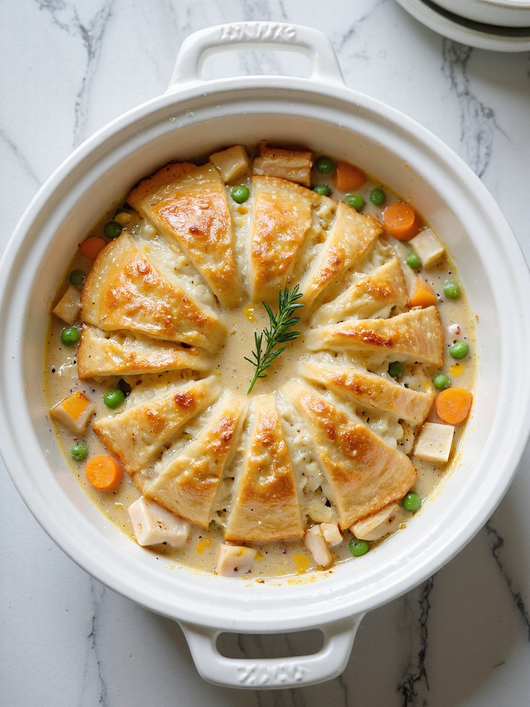 crockpot chicken pot pie variations