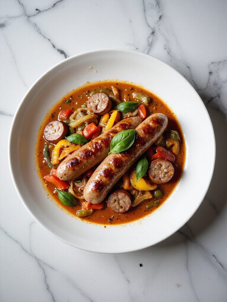 crockpot italian sausage delight