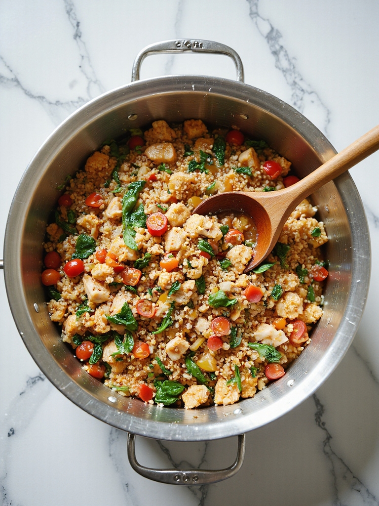 crockpot quinoa chicken recipe