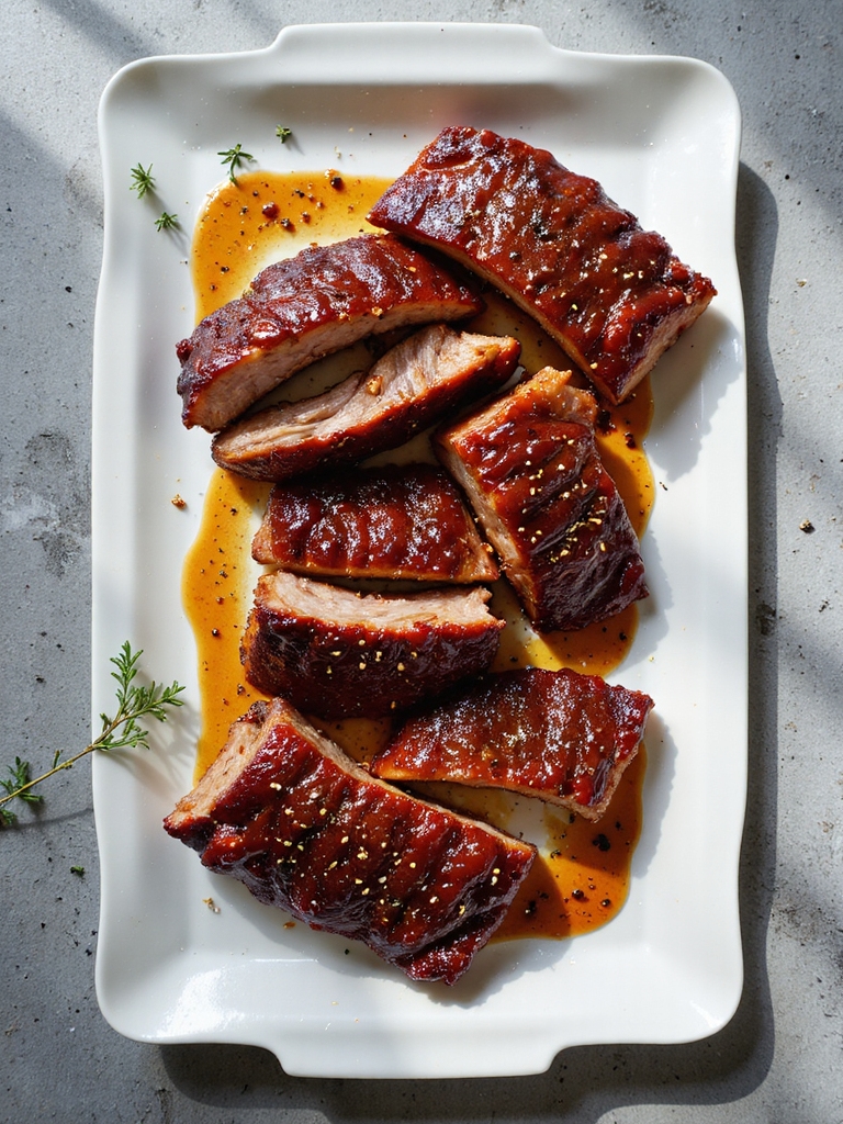 crockpot sweet tangy ribs