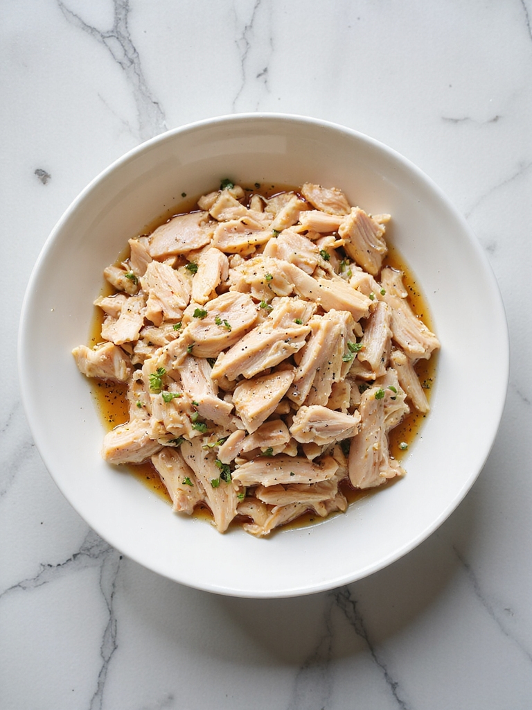 crockpot tender shredded chicken