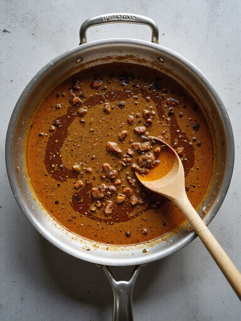 deglaze for rich gravy