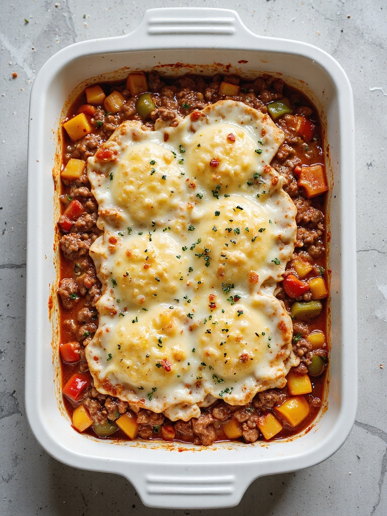 delicious stuffed pepper casserole