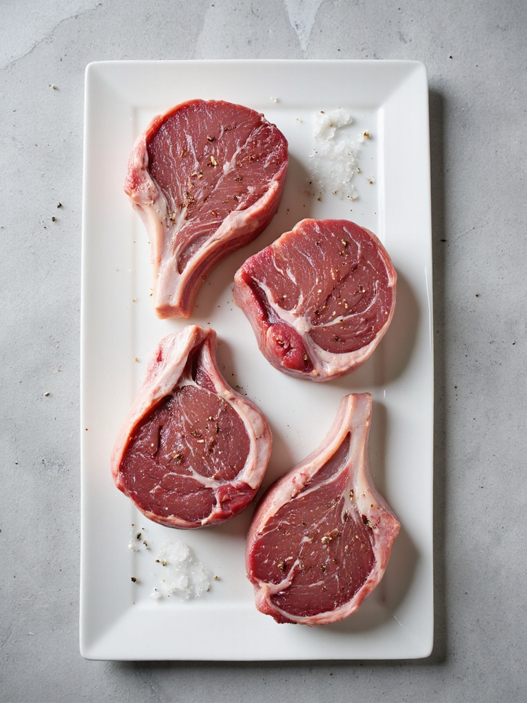 delicious thick cut pork chops