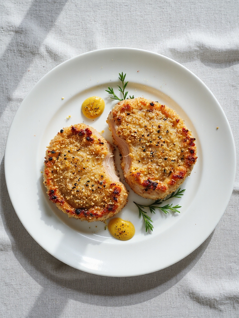 dijon parmesan pork chops recipe