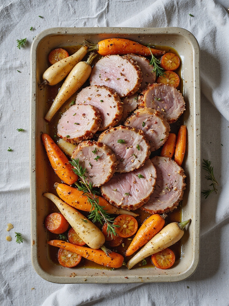 dijon thyme pork loin recipe