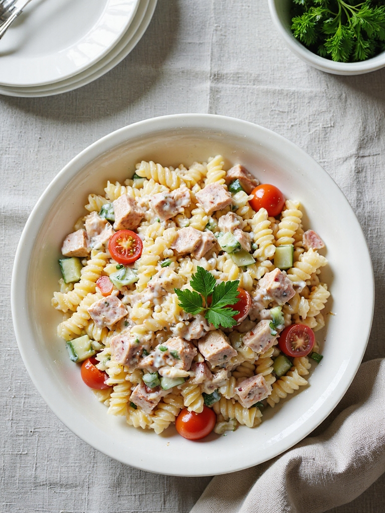easy tuna pasta salad