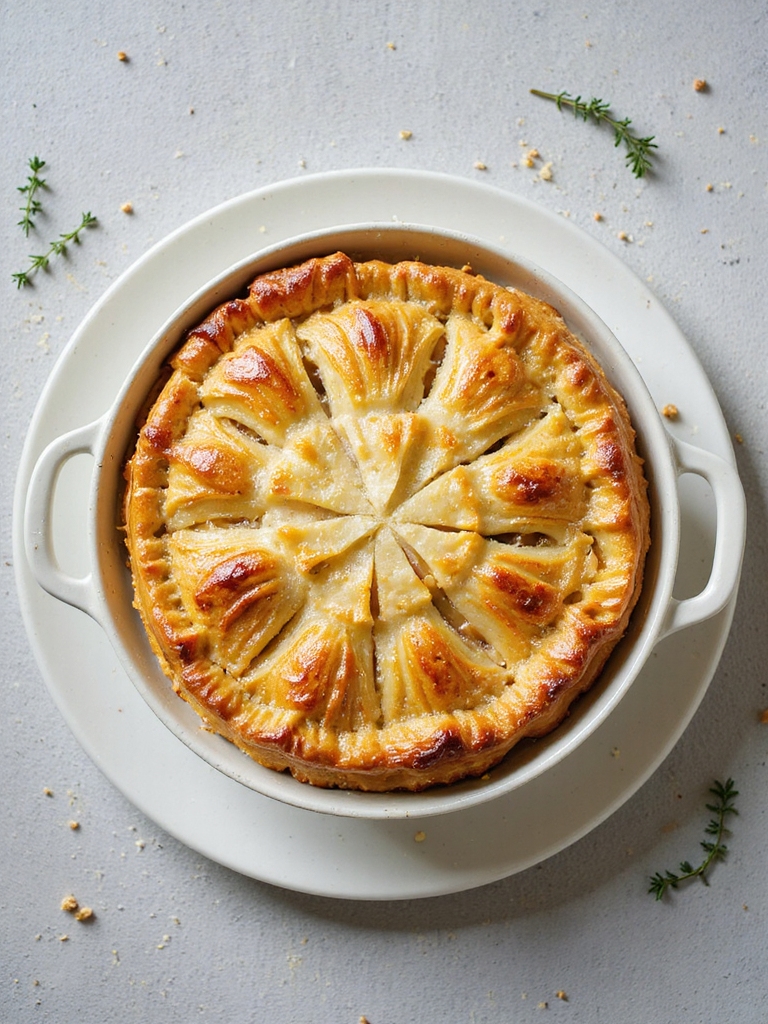 elegant chicken pot pie