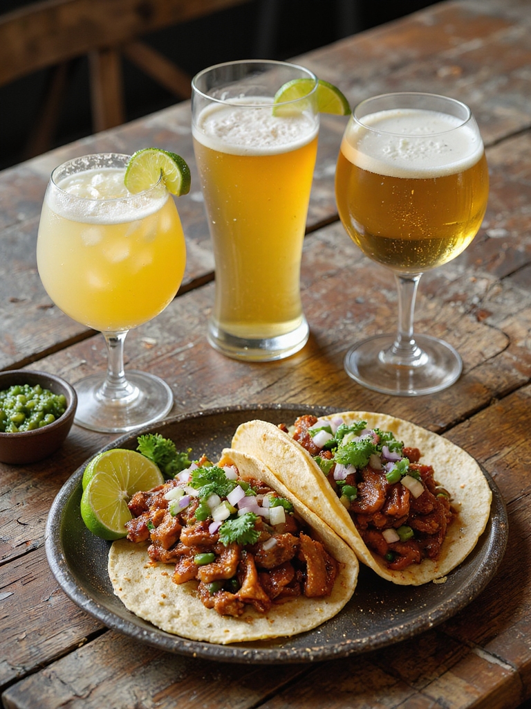 enhancing tacos with beverages