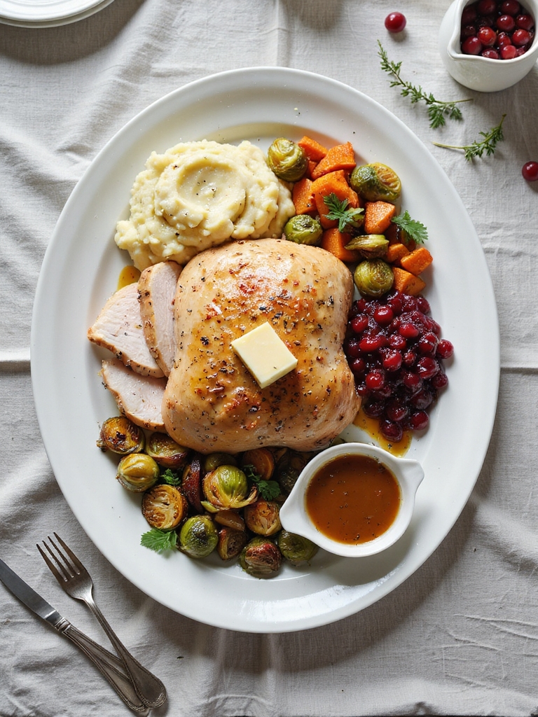 enhancing turkey with sides