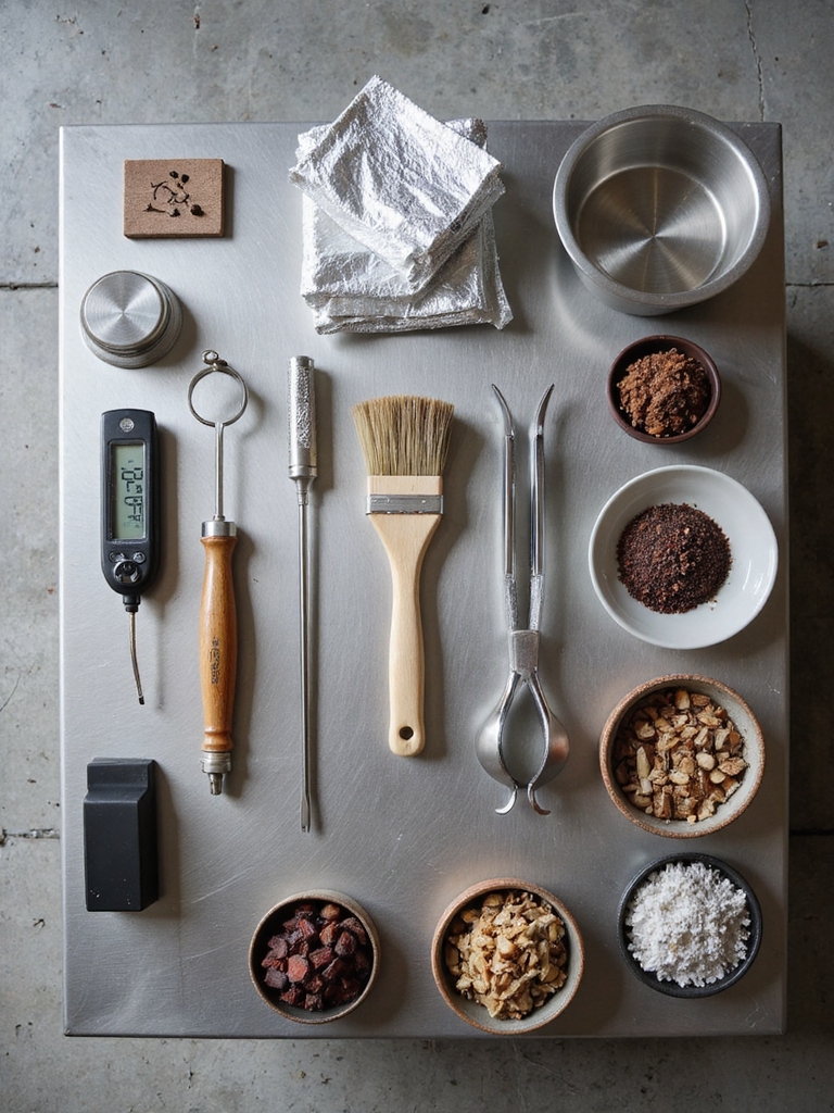 essential turkey smoking tools