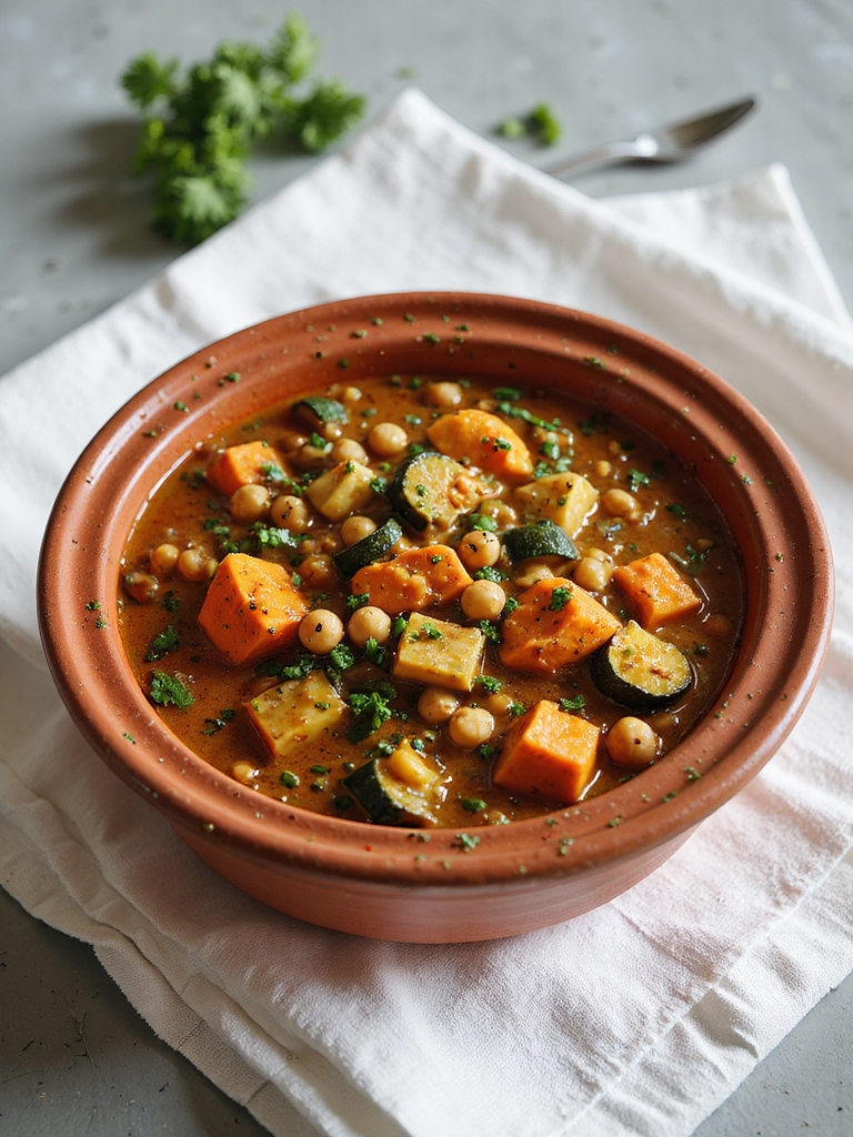 flavorful hearty chickpea stew