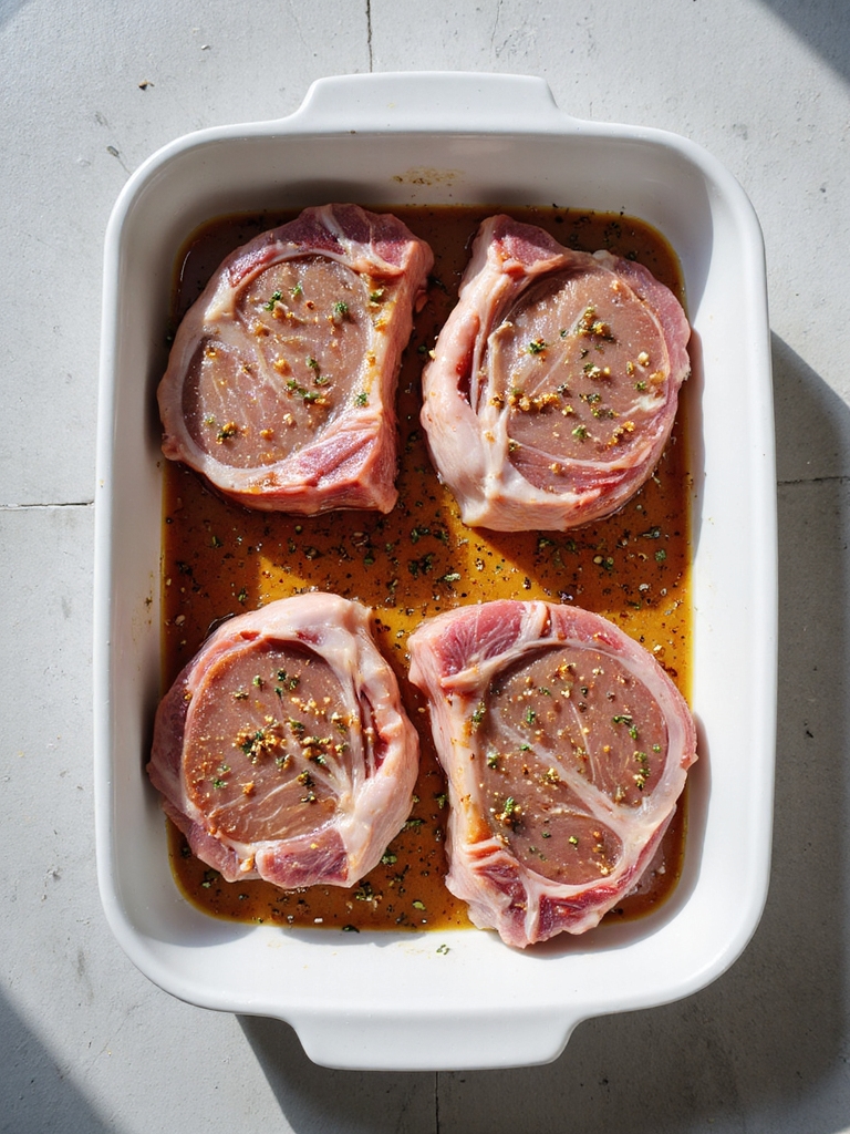 flavorful pork chop marinade