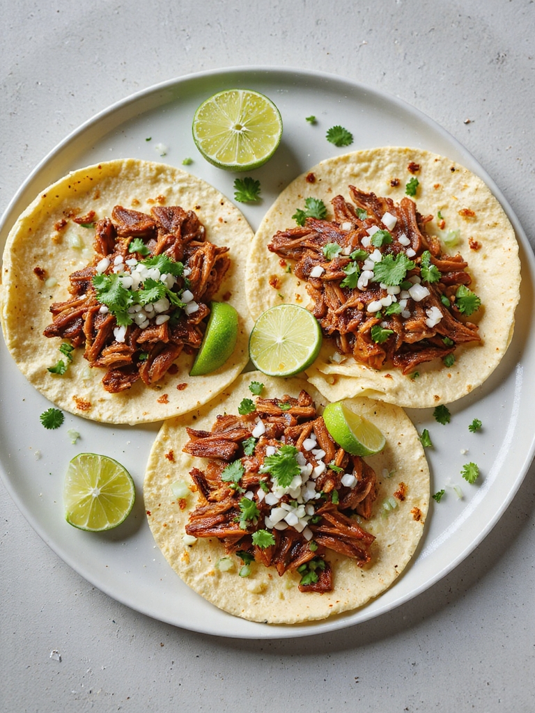 flavorful pulled pork tacos
