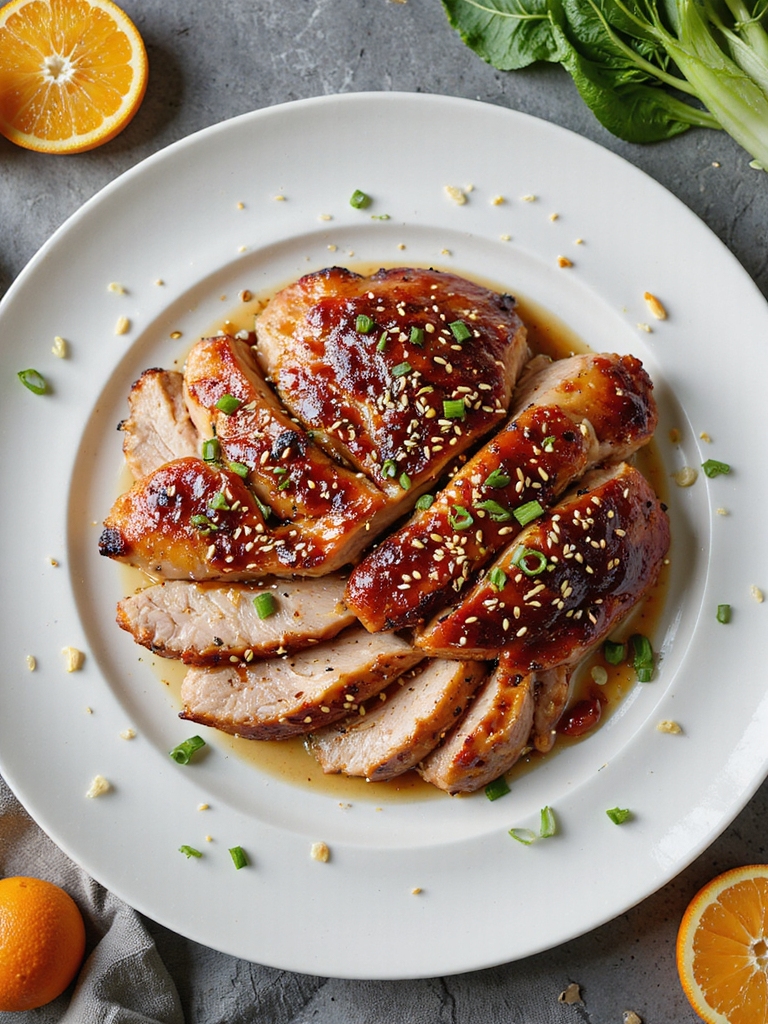 flavorful teriyaki turkey breast