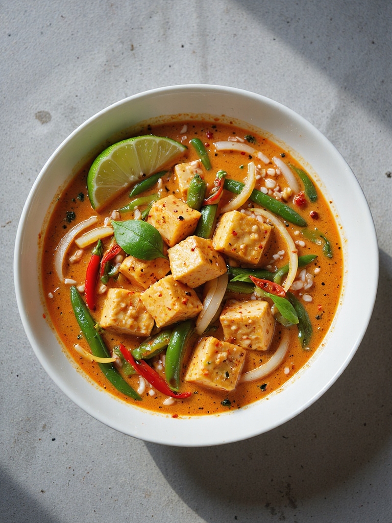 flavorful vegetarian thai curry