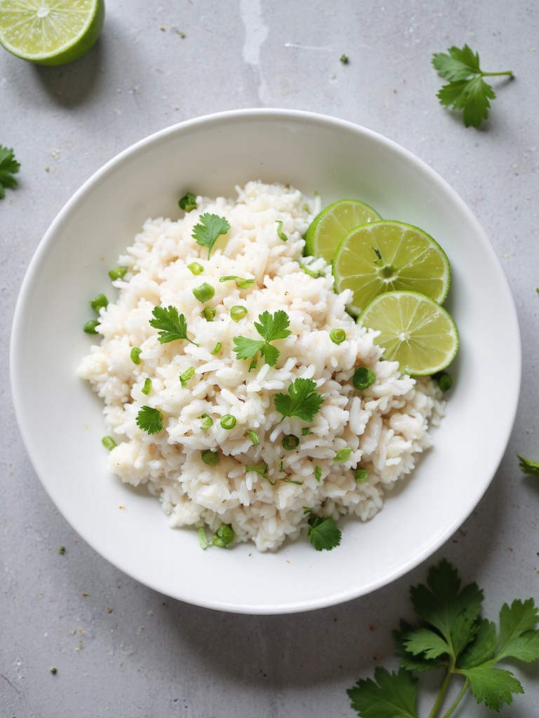fragrant coconut rice dish