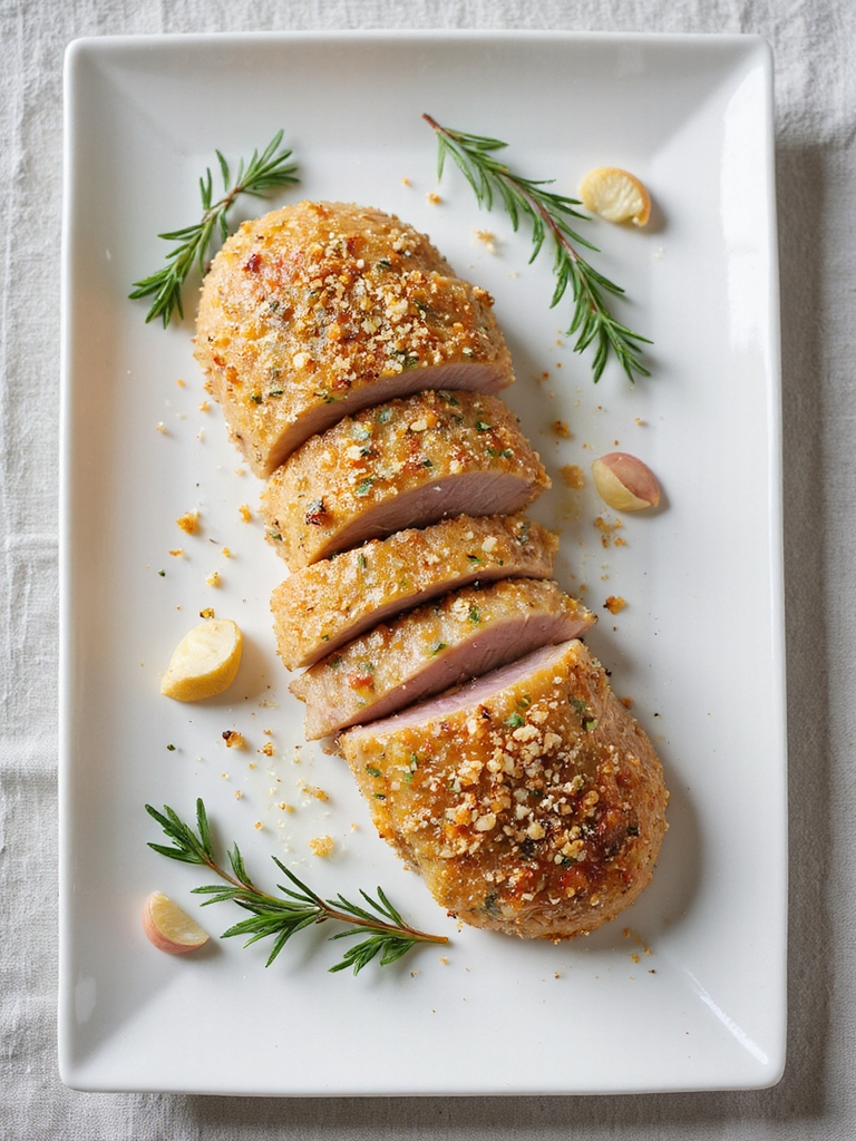 garlic parmesan pork loin