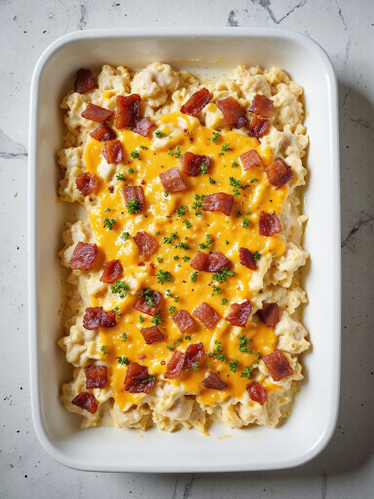 gluten free chicken bacon casserole