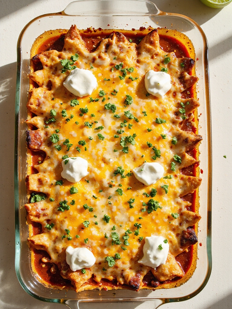gluten free enchilada casserole recipe