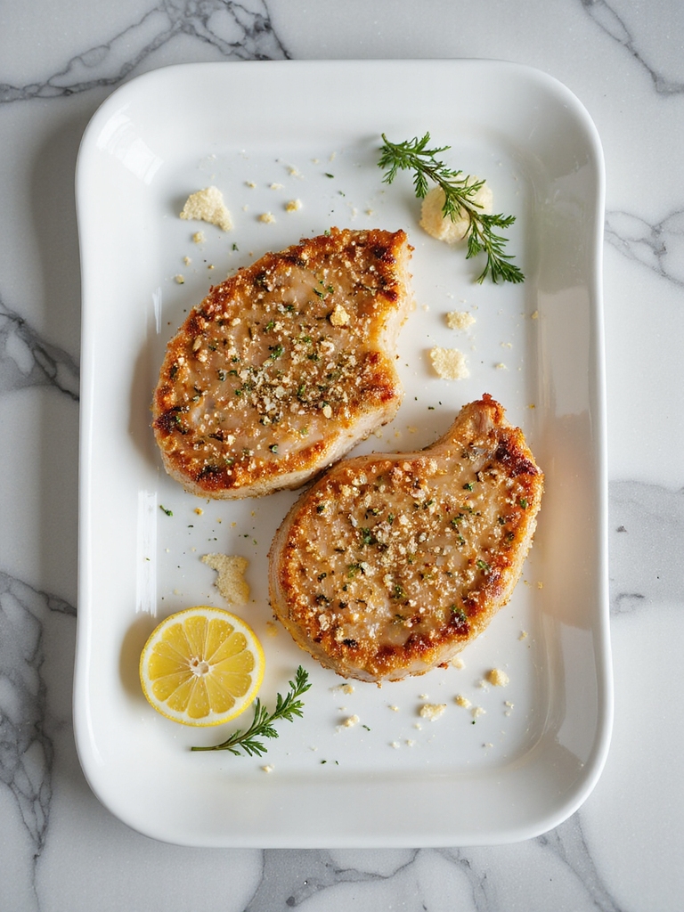 gluten free parmesan pork chops