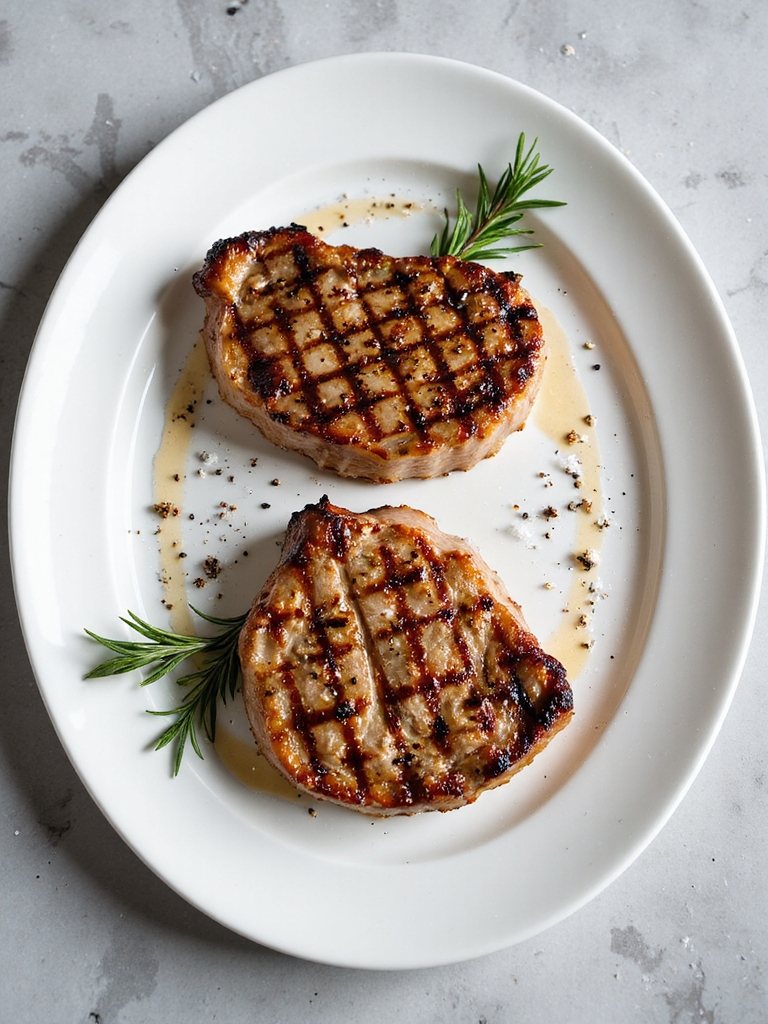 grill juicy flavorful pork chops