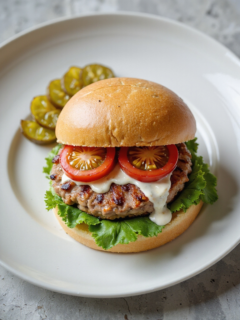 grilled turkey burgers recipe