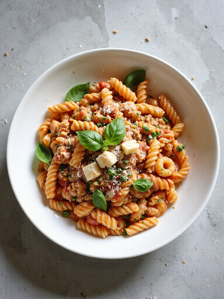 ground turkey pasta recipe