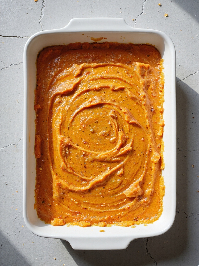 healthy almond butter casserole