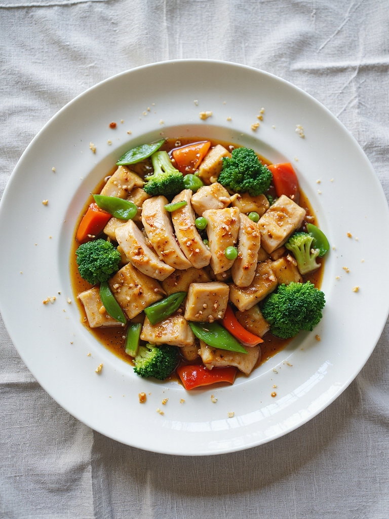 healthy chicken stir fry recipe
