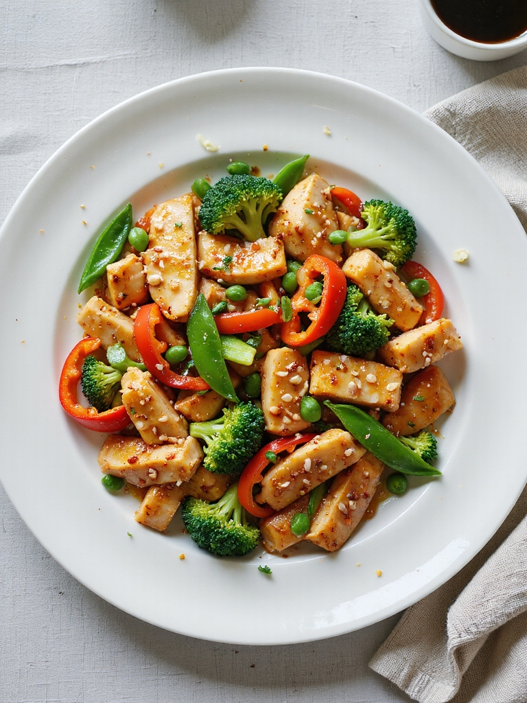 healthy chicken stir fry recipe