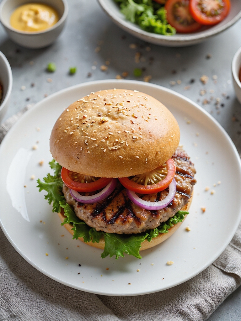 healthy turkey burger recipe