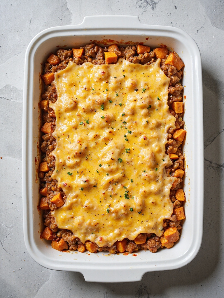 healthy turkey sweet potato casserole