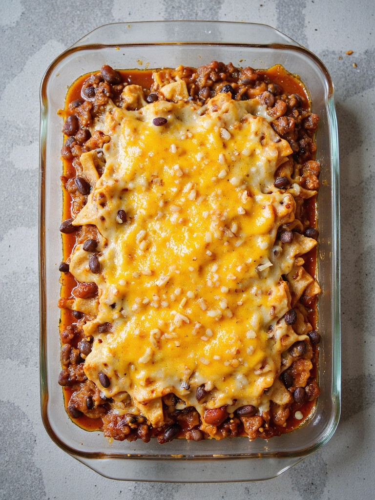 hearty beef bean casserole