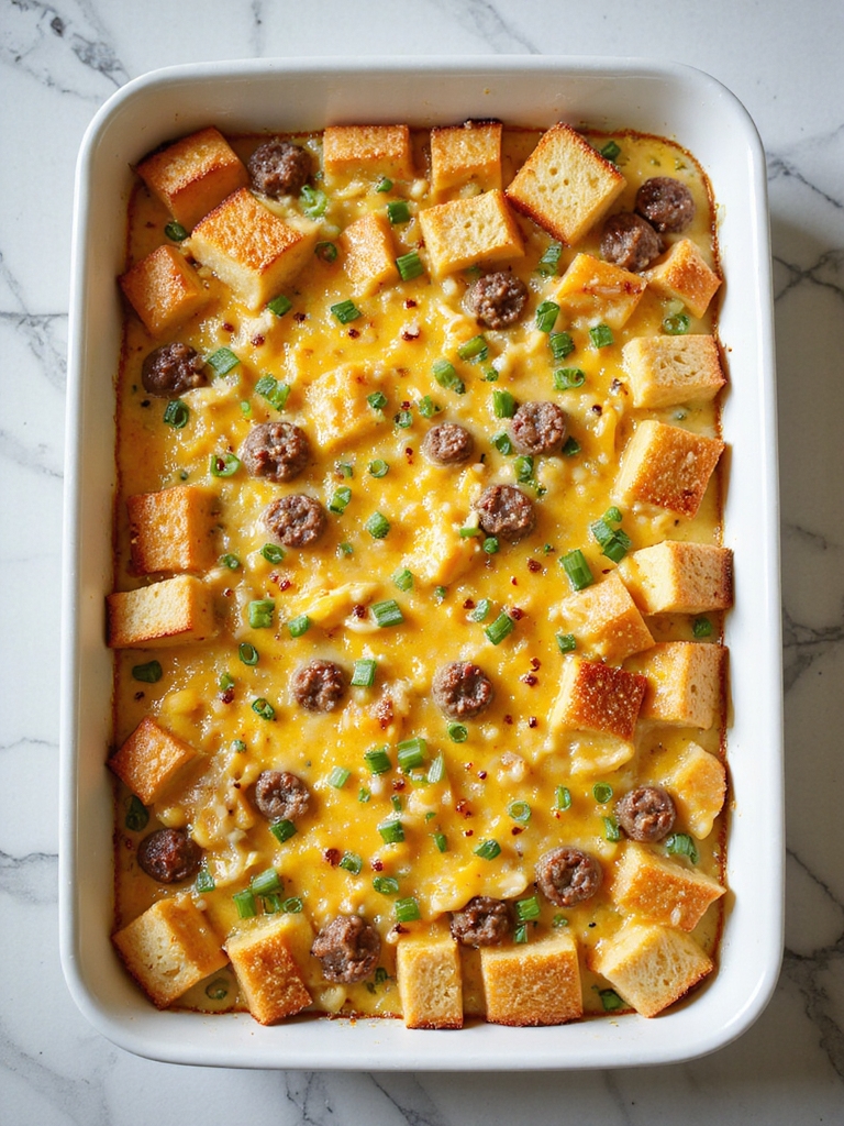 hearty breakfast casserole recipe