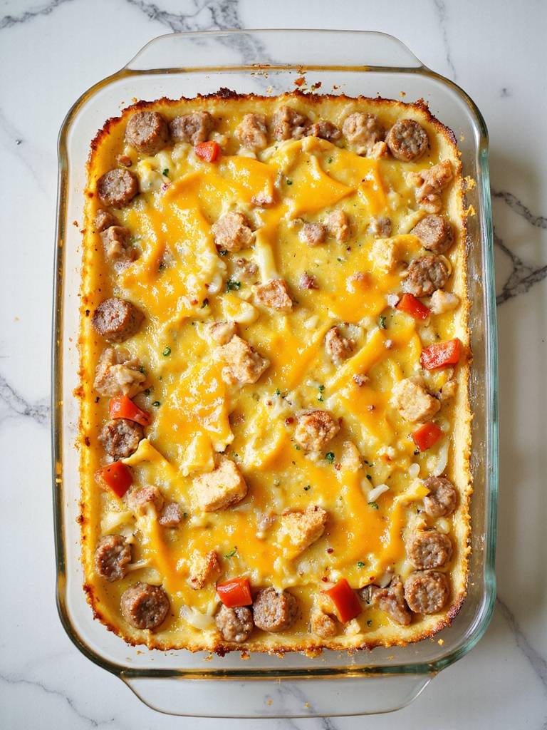 hearty breakfast casserole recipe