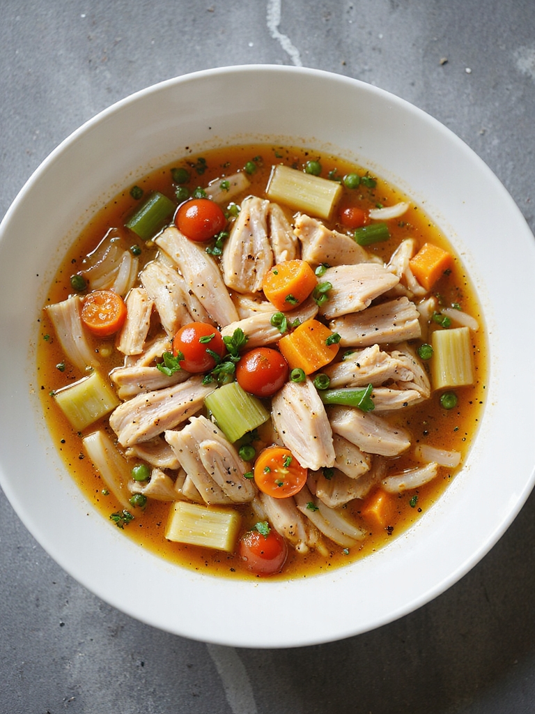 hearty chicken vegetable soup