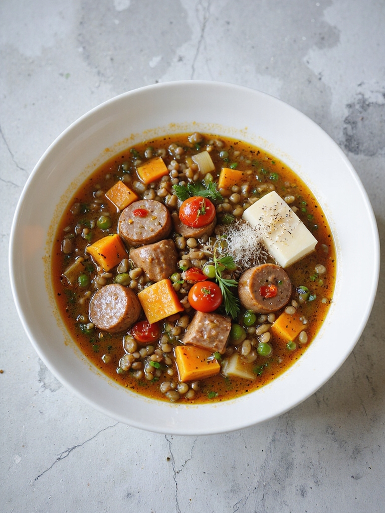 hearty italian sausage soup