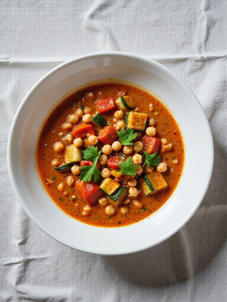 hearty mediterranean chickpea stew