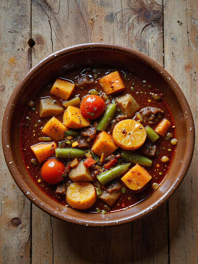hearty nutritious vegetable stew