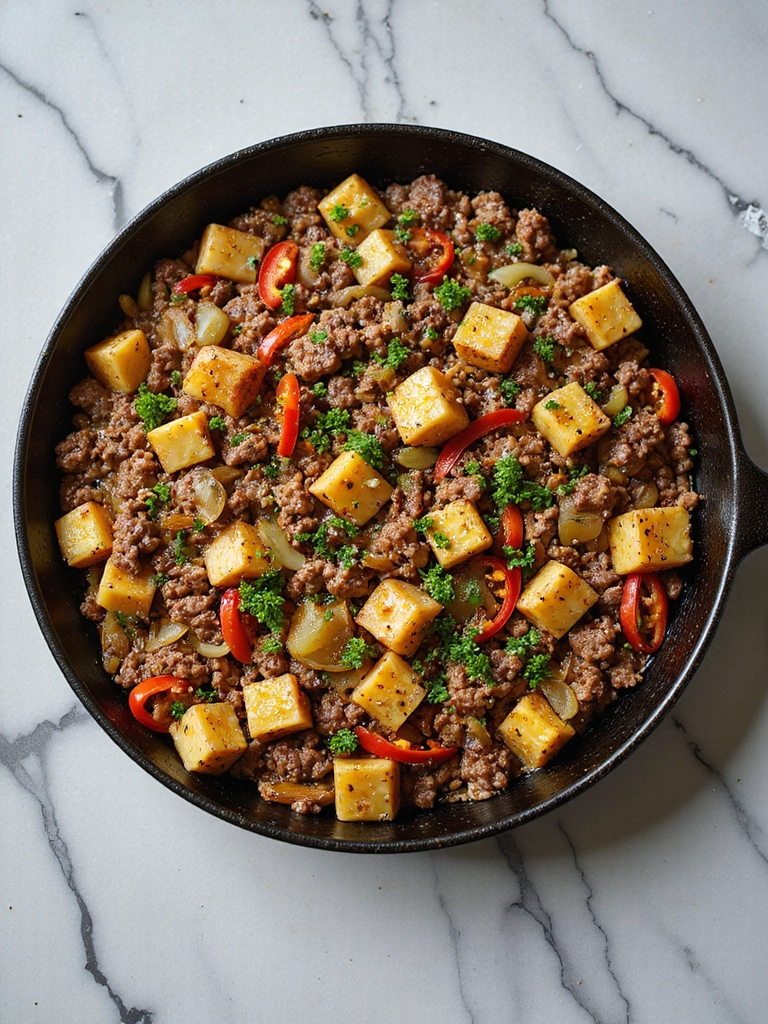 hearty one pan dinner recipe