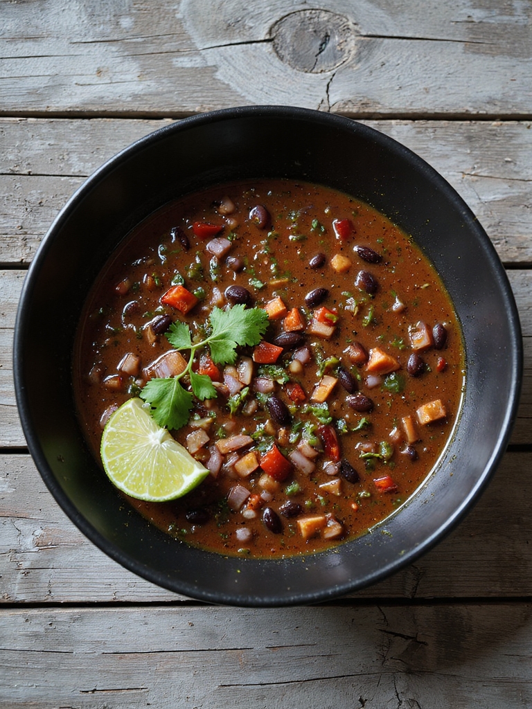 hearty spicy bean soup
