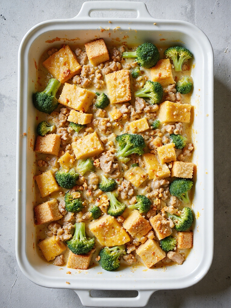 hearty turkey broccoli casserole